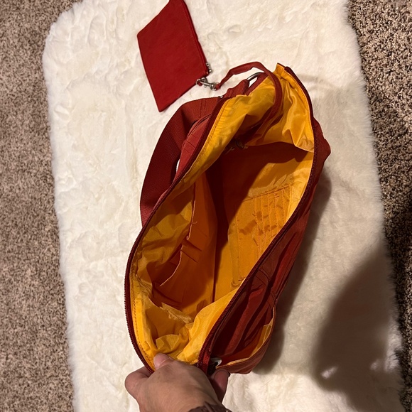 Baggallini Hobo Classic Style Tote, Tomato Color - Picture 6 of 6